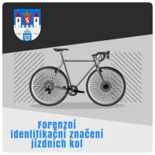 Forenzní identifikační značení jízdních kol, koloběžek a kompenzačních pomůcek