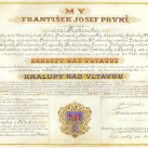 Listina povýšení Kralup na město