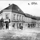 roh Palackého nám a ul. Jungmannova