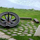 Turbína z miřejovické elektrárny