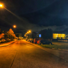 Sídliště Cukrovar v noci