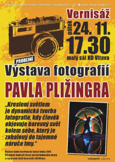 Vernisáž výstavy fotografií Pavla Pližingra