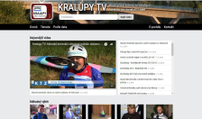 Nový televizní web KRALUPY TV