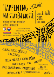 Happening na starém mostě – 8. září 2018