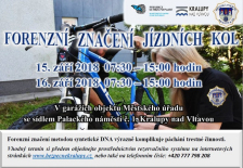 Forenzní identifikační značení jízdních kol v Kralupech nad Vltavou