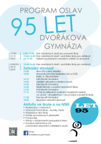 95 let Dvořákova gymnázia