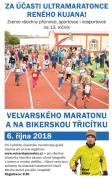 Velvarský maraton a Bikerská třicítka