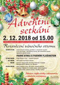 Adventní setkání na Palackého náměstí