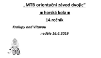 MTB orientační závod dvojic