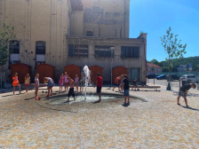 Využívání vodních prvků v centru města