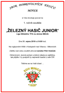 Železný hasič junior