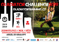 3. ročník překážkového závodu GLADIATOR CHALLENGE 2019 