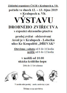 Výstava drobného zvířectva