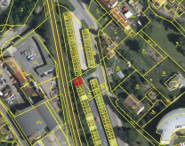 Město nabízí k prodeji pozemky k výstavbě garáží
