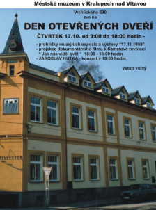 Den otevřených dveří v městském muzeu