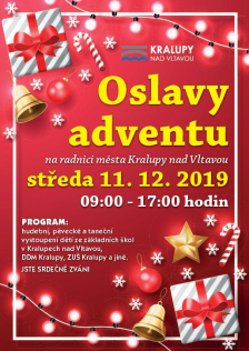 Oslavy adventu na radnici