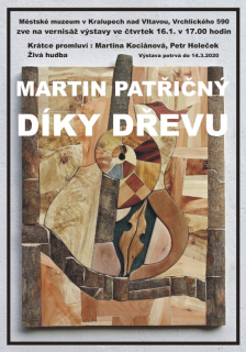 Pozvánka na výstavu Martina Patřičného