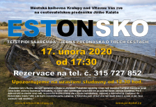 Estonsko - jedna přednáška o třech cestách