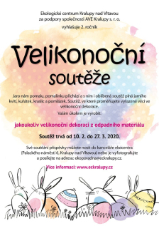 Velikonoční soutěž Ekologického centra Kralupy nad Vltavou