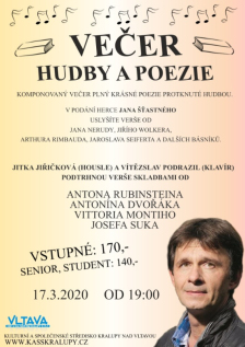 Večer hudby a poezie