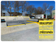 Kralupský skatepark zkolaudován