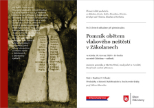Slavnostní odhalení Pomníku obětem vlakového neštěstí v Zákolanech