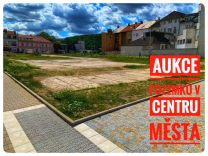 Aukce pozemků v centru města