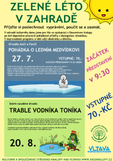Zelené léto v zahradě