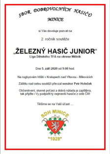 Železný hasič junior