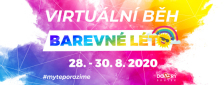 Barevné léto - prázdninový virtuální charitativní běh