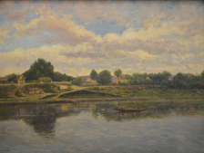 Výstava obrazů a kreseb Josefa Holuba