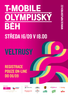 Olympijský běh ve Veltrusech