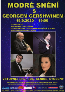 Modré snění s Georgem Gershwinem (Seifertovy Kralupy 2020)