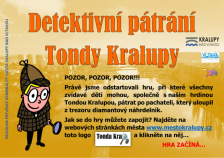 Detektivní pátrání Tondy Kralupy