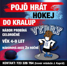 Pojď hrát hokej do Kralup!