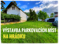 V ulici Na Hrádku vzniknou nová parkovací místa