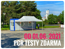 Od 01.06. 2021 PCR testy v Kralupech zdarma