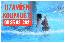 Uzavření letního koupaliště od 25.08. 2021