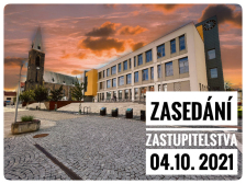 Informace o konání zasedání zastupitelstva města a navrženém programu dne 04.10. 2021