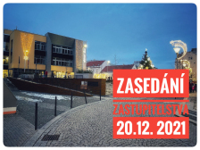 Informace o konání zasedání zastupitelstva města a navrženém programu dne 20.12.2021