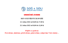 Den otevřených dveří SOŠ a SOU Kralupy nad Vltavou