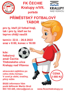 Příměstský tábor FK Čechie Kralupy