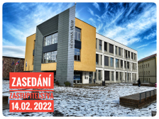 Informace o konání zasedání zastupitelstva města a navrženém programu dne 14.02. 2022