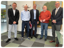 Zástupci města podepsali smlouvu o spolupráci s investorem Rezidence nad Vltavou a.s.  