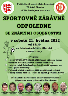 Sportovně zábavné odpoledne se známými osobnostmi