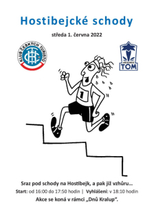 Běh do hostibejckých schodů 2022
