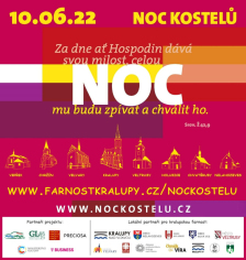 Noc kostelů 2022 - Kralupy a okolí