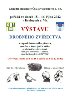 Výstava drobného zvířectva v Lobečku 