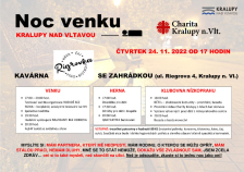 Noc venku v Kralupech nad Vltavou (24.11. 2022)