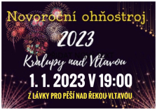 Novoroční ohňostroj 2023